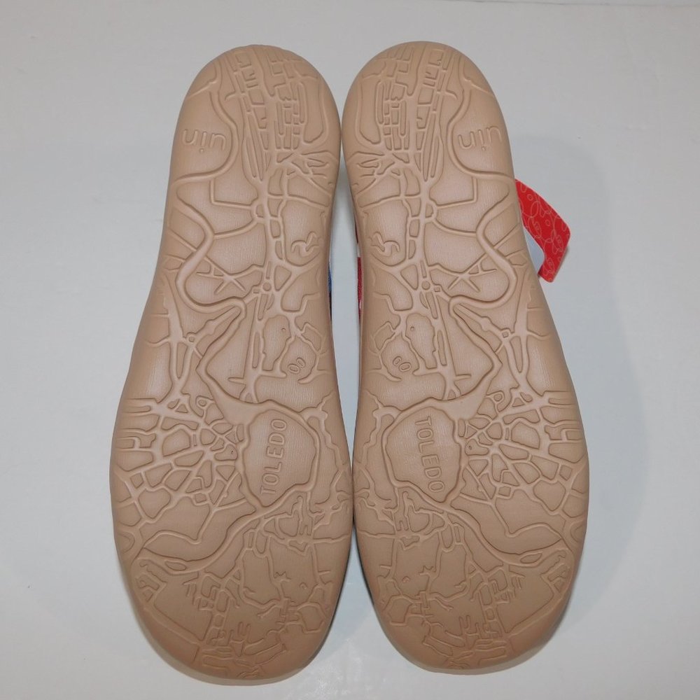 UNI Footwear Womens 10.5 Jazz Carnival Toledo Colorful Slip on Shoes NEW w TAG - Picture 8 of 8